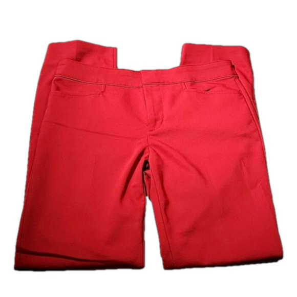 Chaps Red Pants Slacks Size 4 Mint Condition - Picture 1 of 9